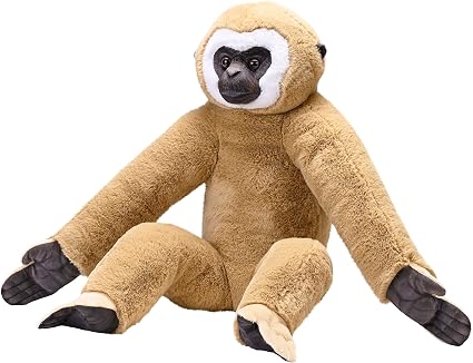 Wild Republic Art White Handed Gibbon 15 Inch