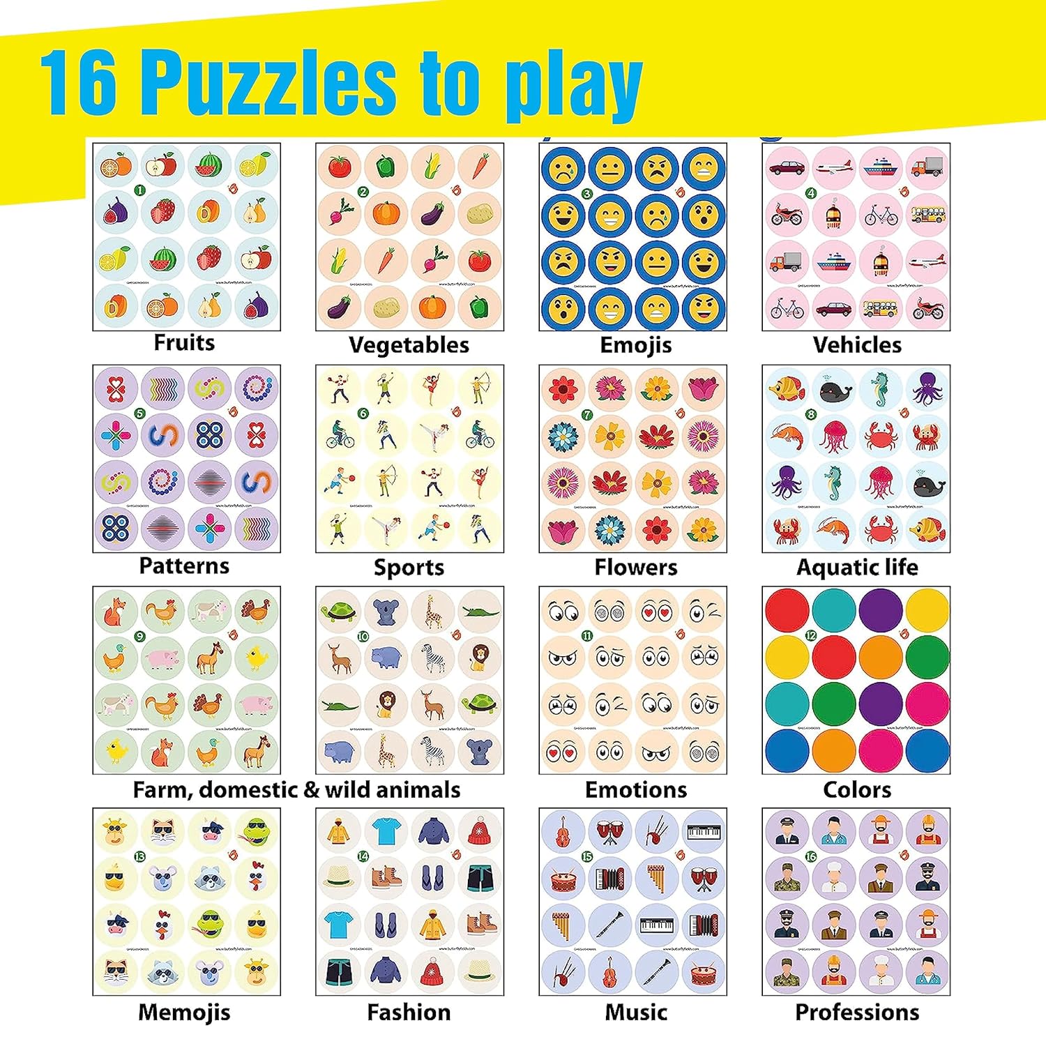 2 IN 1 MEMORY MATCHING GAMES