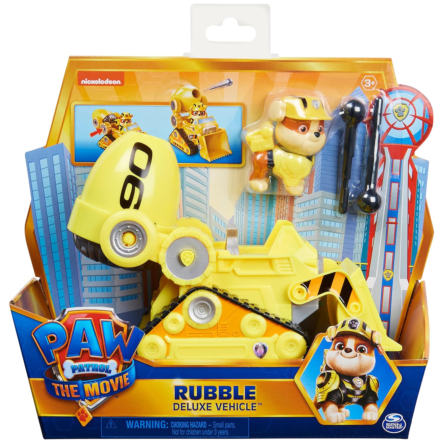 Paw Patrol Rubble Vehicle Figure Toy
