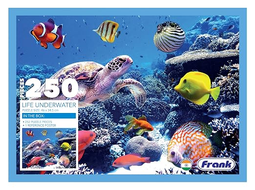 Frank Life Underwater Jigsaw Puzzle (250 Pieces)