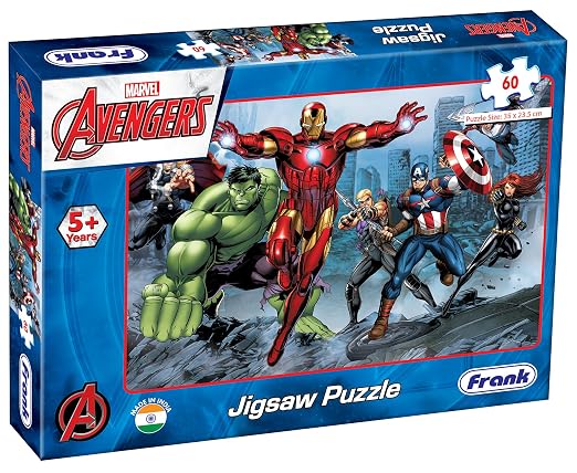 Frank Marvel Avengers Jigsaw Puzzle (60 Pieces) for Kids