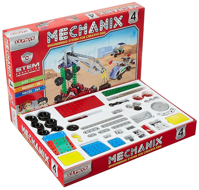 ZEPHYR Mechanix 4 Construction Set