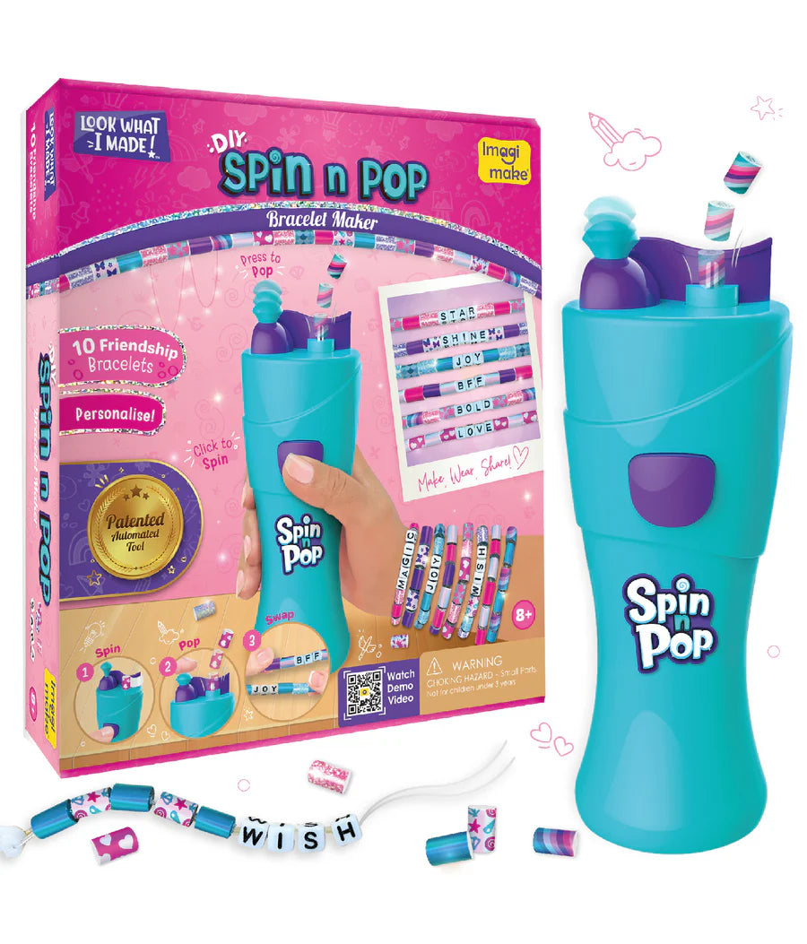 Imagimake DIY Spin n Pop - Bracelet Maker AC03
