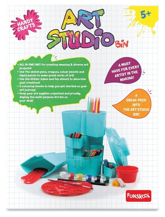 Funskool Art Studio Bin