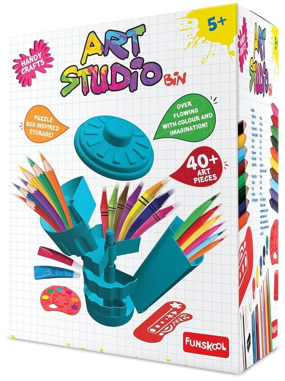 Funskool Art Studio Bin