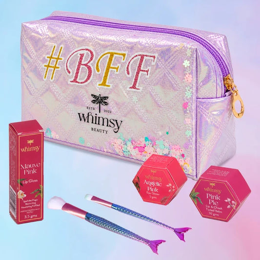 Whimsy Glitters Pouch Beauty Kit - Pack of 5