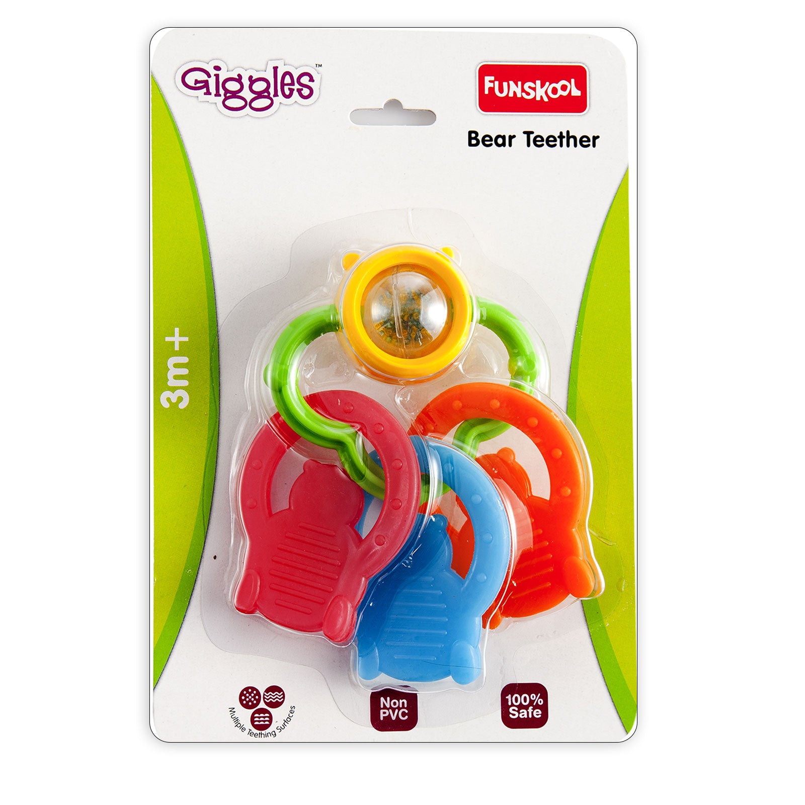 Giggles Bear Teether