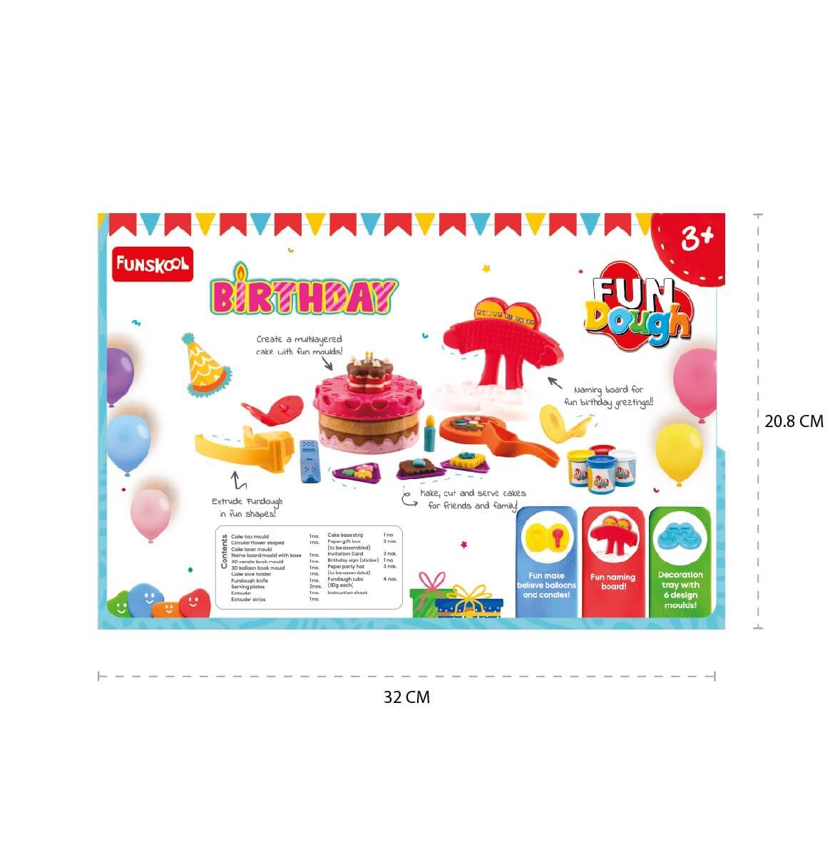 Funskool Fun Dough BIRTHDAY PARTY