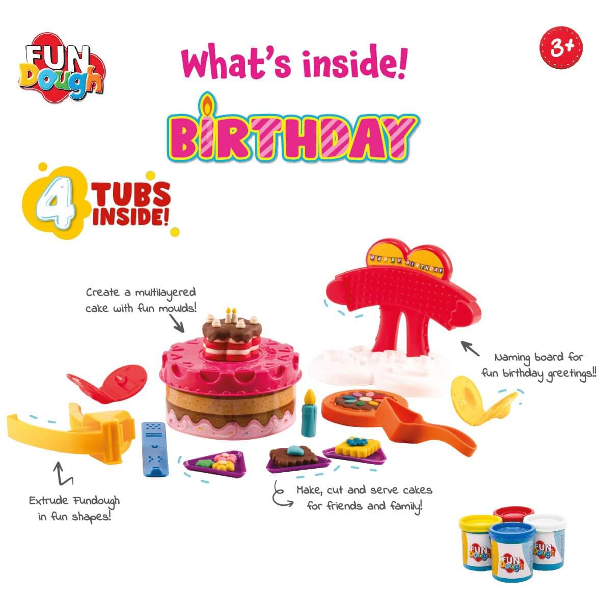 Funskool Fun Dough BIRTHDAY PARTY