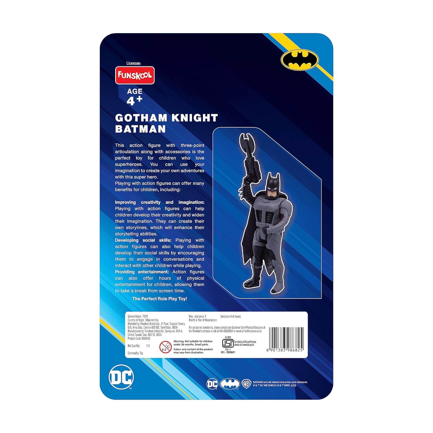 FUNSKOOL GOTHAM KNIGHT BRUCE WAYNE BATMAN
