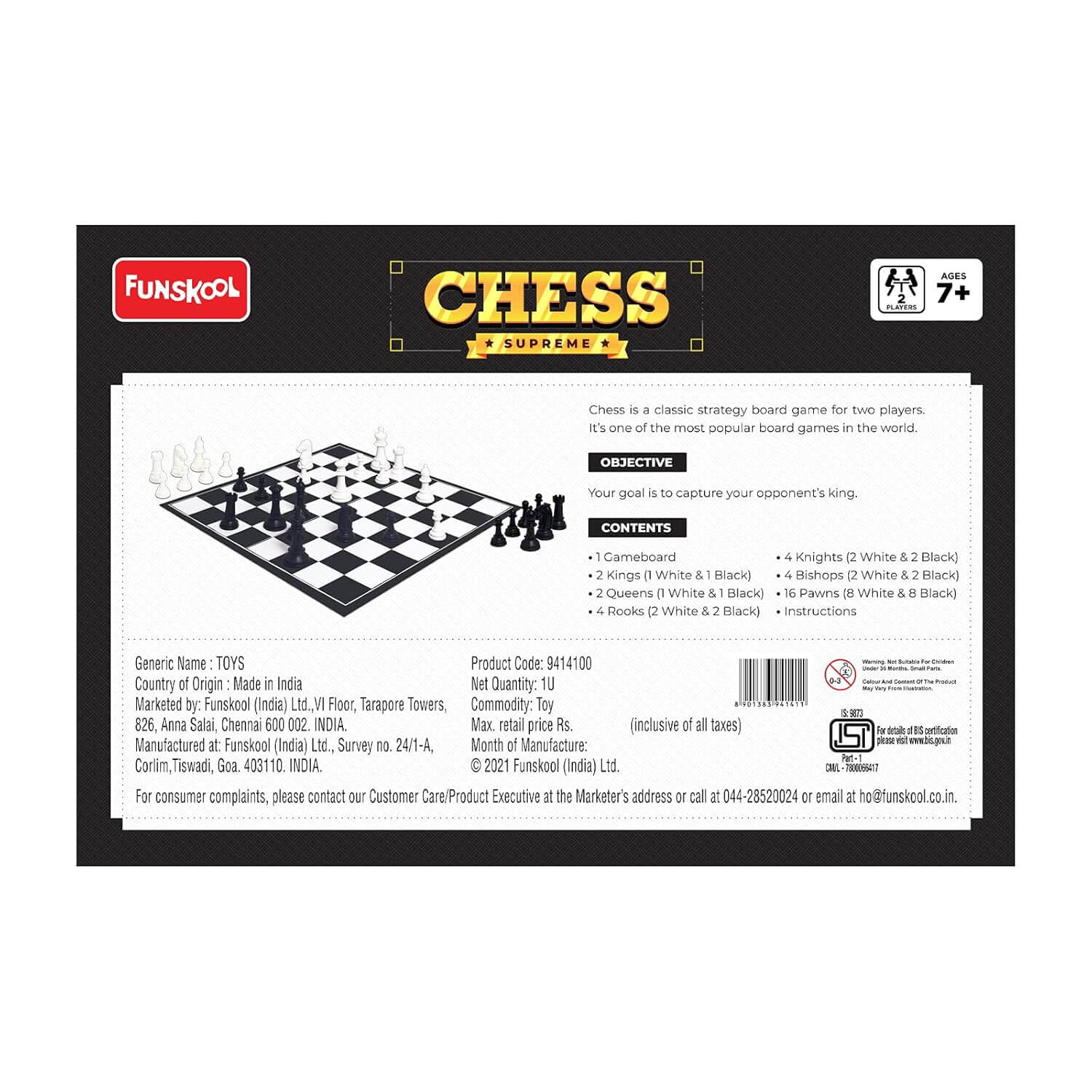 Funskool Games Chess Supreme