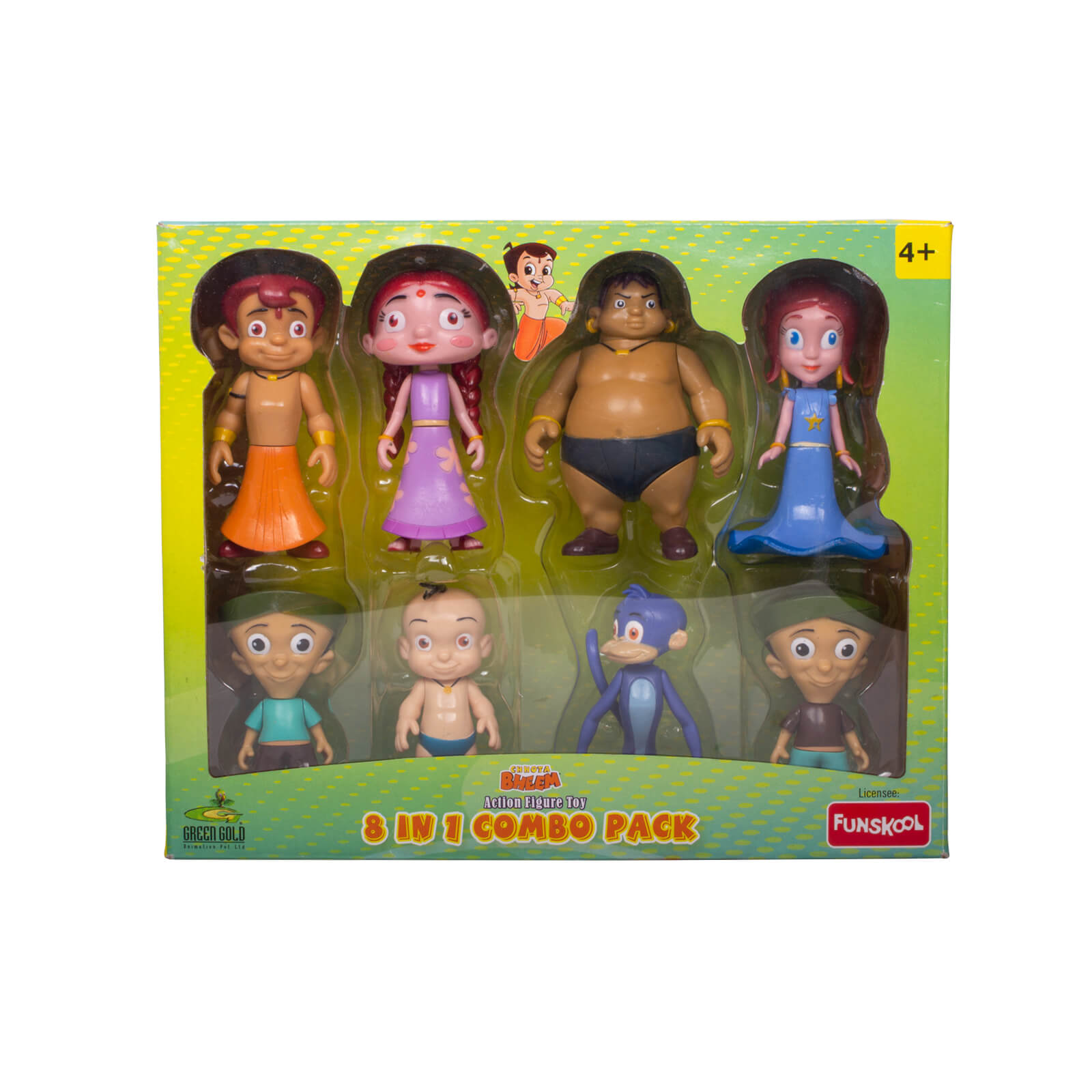 Funskool Chhota Bheem 8 In 1 Combo Pack