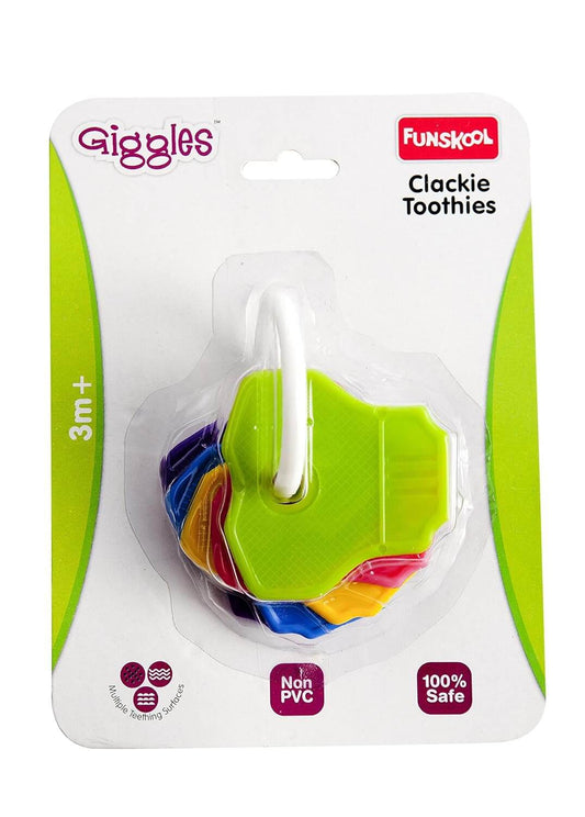 Giggles Clackie Toothies Teether