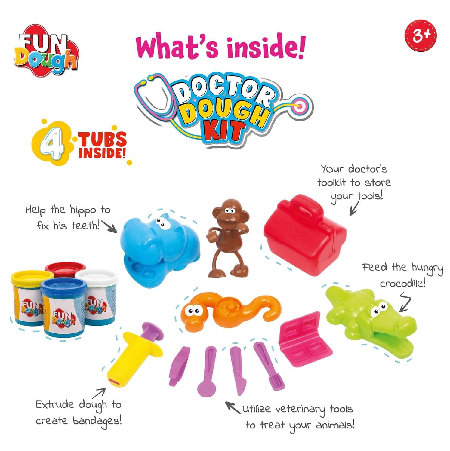 Funskool Doctor Dough Kit