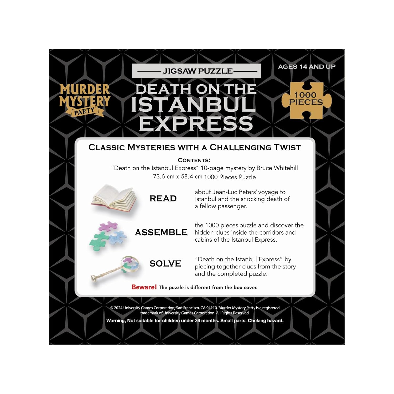 Death On The Istanbul Express – 1000 Pcs Puzzle