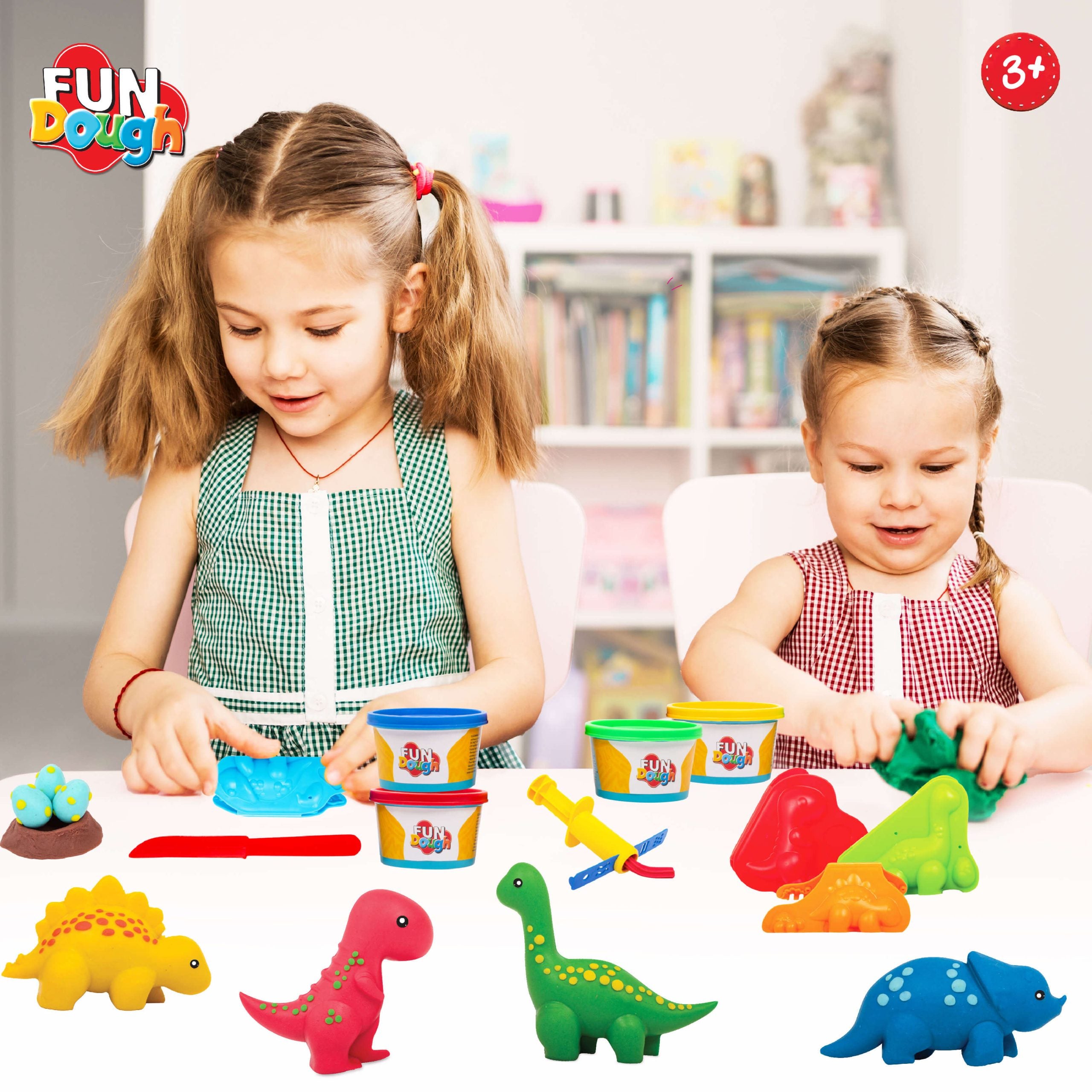 Funskool Fun Dough Dino Ville