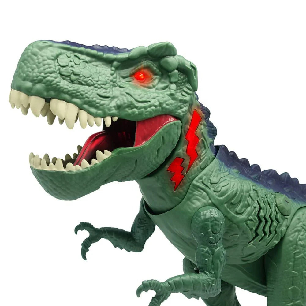 Dragon-I Mighty Megasaur T-Rex Megahunter Green With Light and Sound