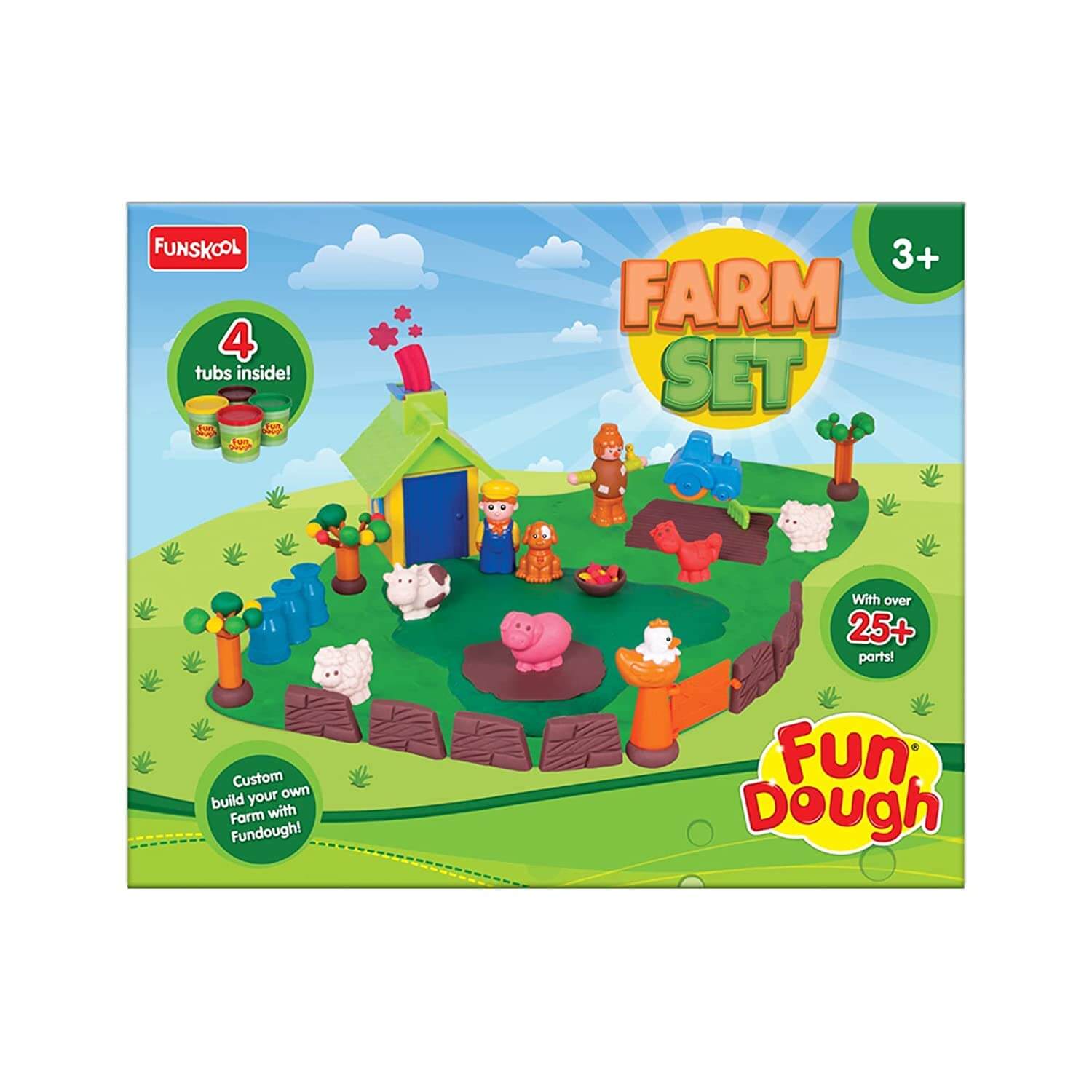 Funskool Fun Dough Farm Set