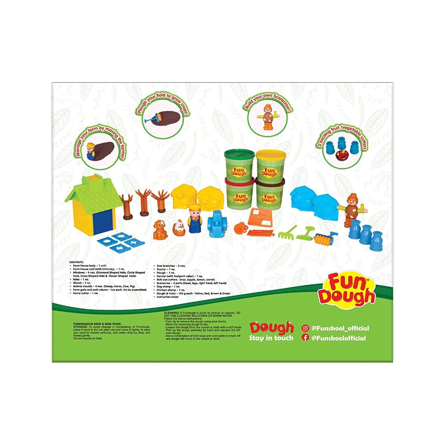 Funskool Fun Dough Farm Set
