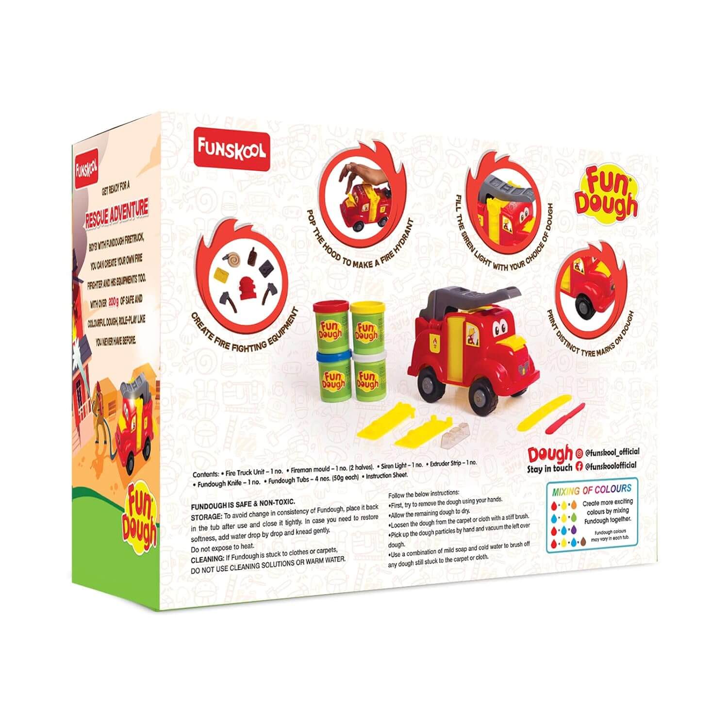 Funskool Fun Dough Fire Rescue