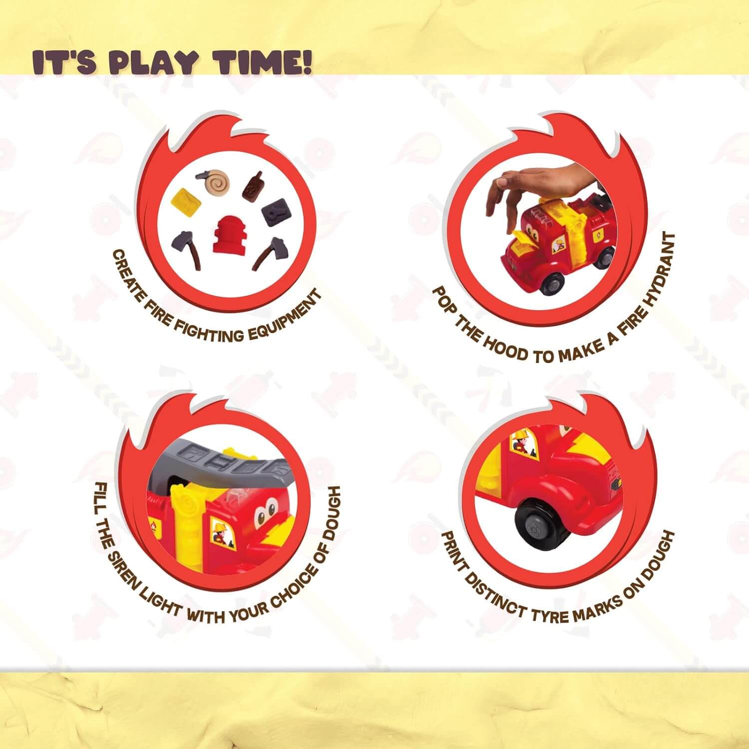 Funskool Fun Dough Fire Rescue