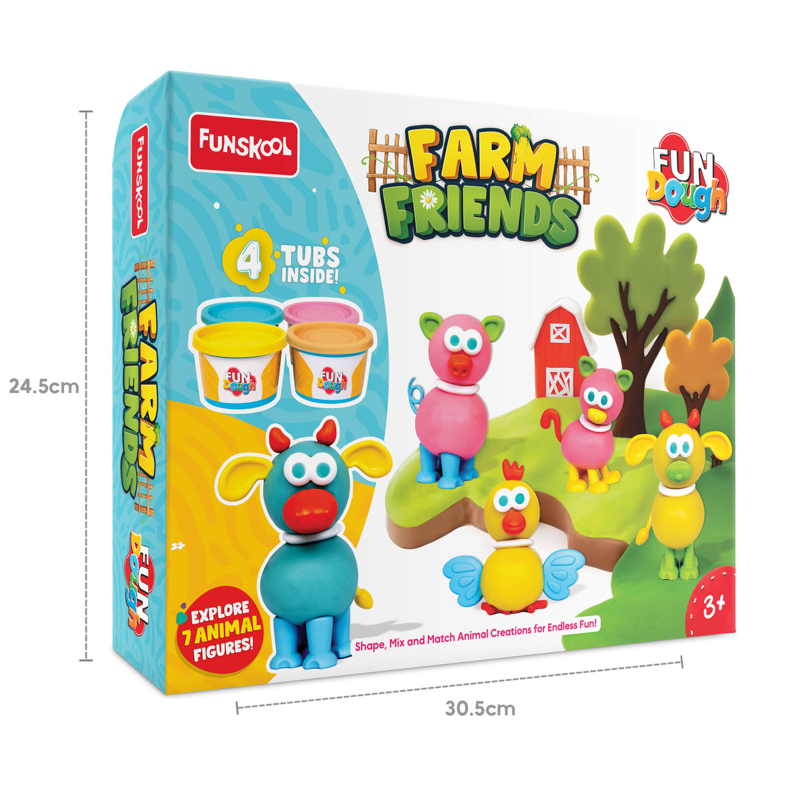 Funskool Fun Dough FARM FRIENDS