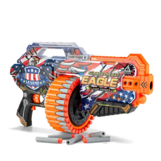 Fire Force Monster Rotary XL Electric Blaster NE Cool Graffiti Skin W Barrel XL Gun