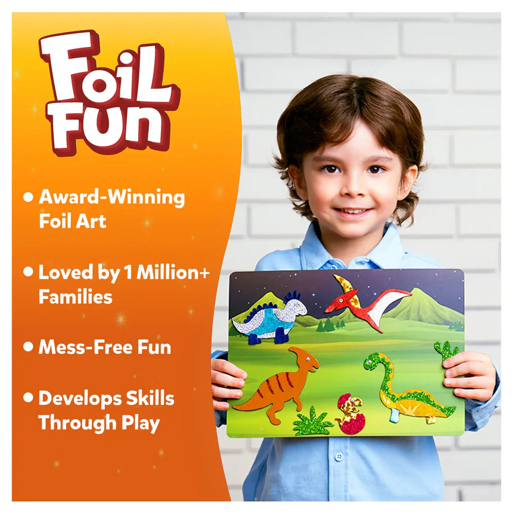 Skillmatics Foil Fun - World of Dinosaurs Kit