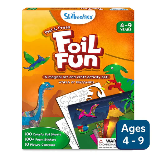 Skillmatics Foil Fun - World of Dinosaurs Kit