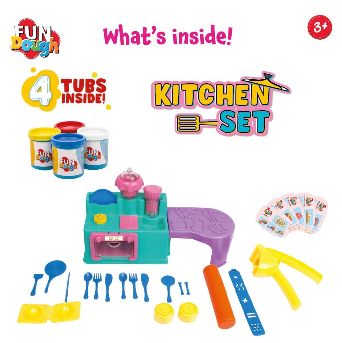 Funskool Fun Dough Kitchen Set