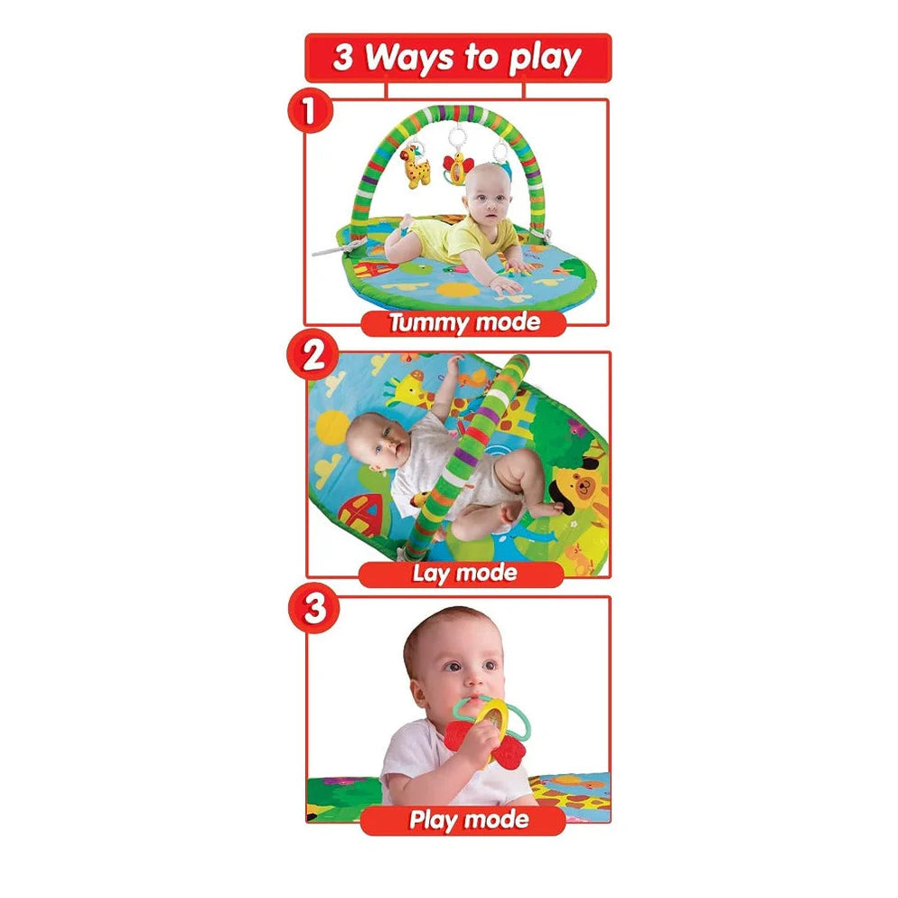 Giggles 3 In 1 Deluxe Play Gym