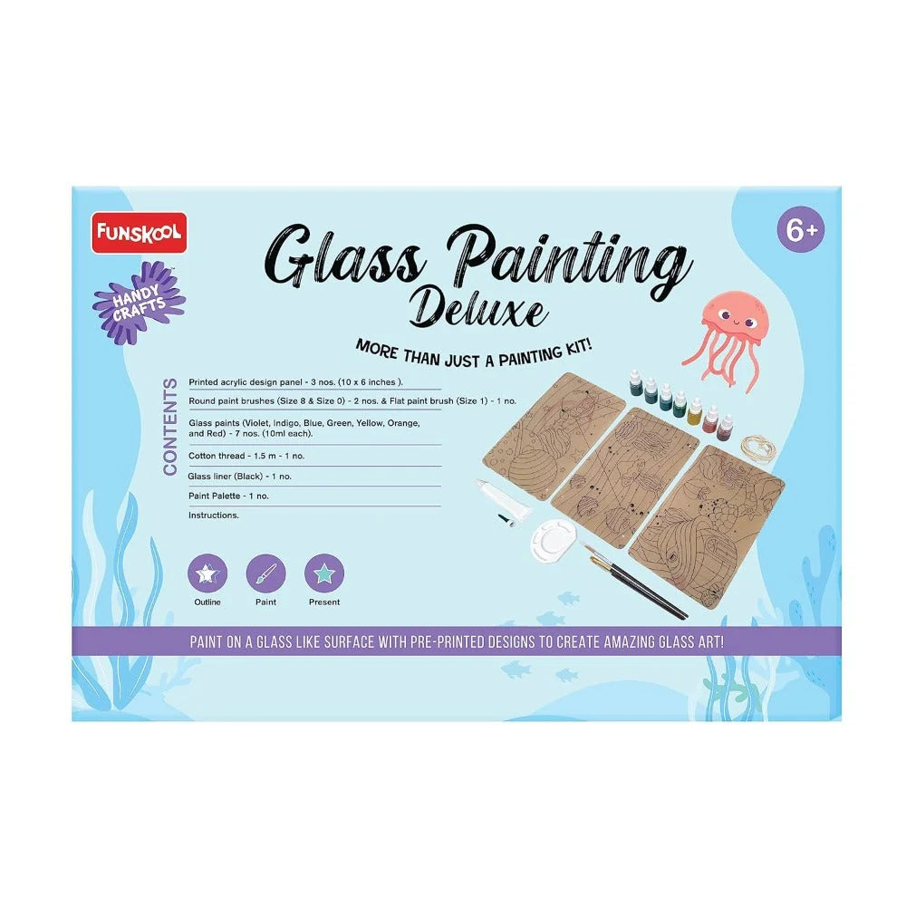 Funskool Handycrafts Glass Painting Deluxe