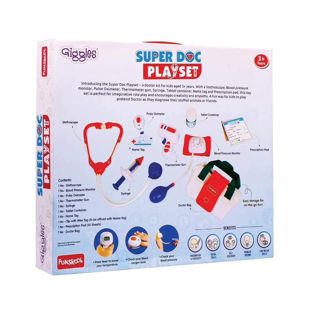 Giggles Super Doc Playset for kids