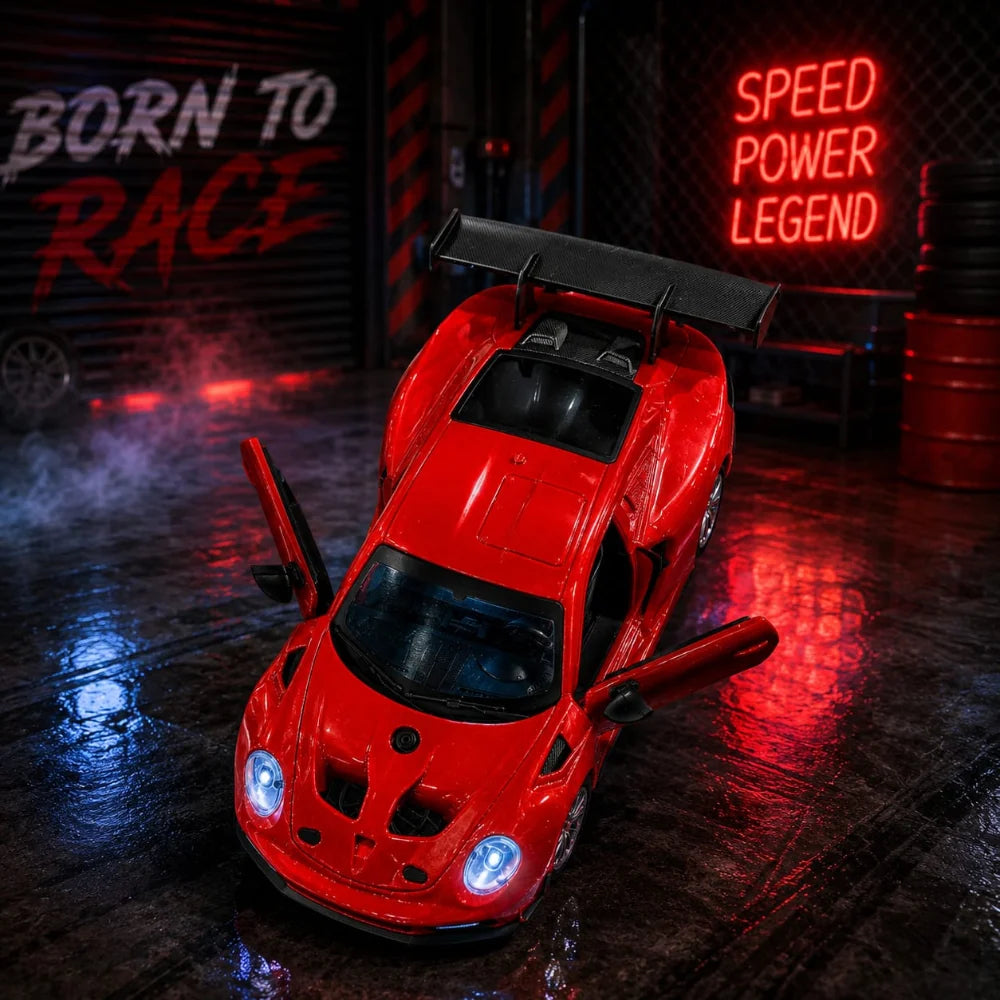Funskool Volt Rush 1:18 Scale Rc Dash Door-X Remote Control Sports Car (Multicolor)