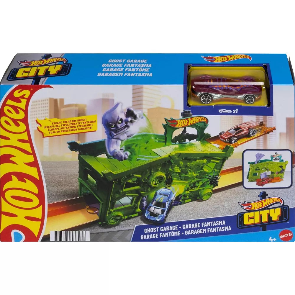 Hot Wheels Ghost Garage Playset FJN34