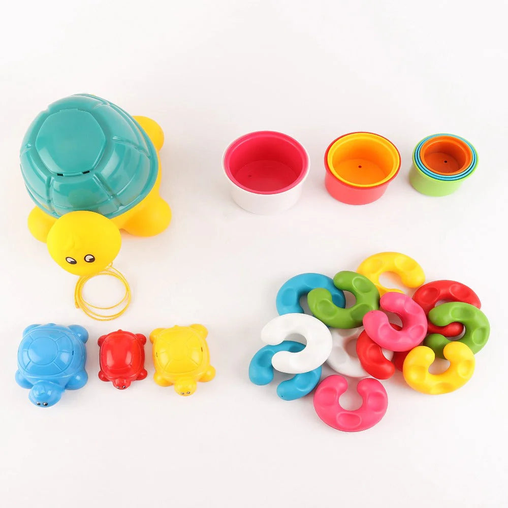 Giggles Pull Stack N Link Toy Set