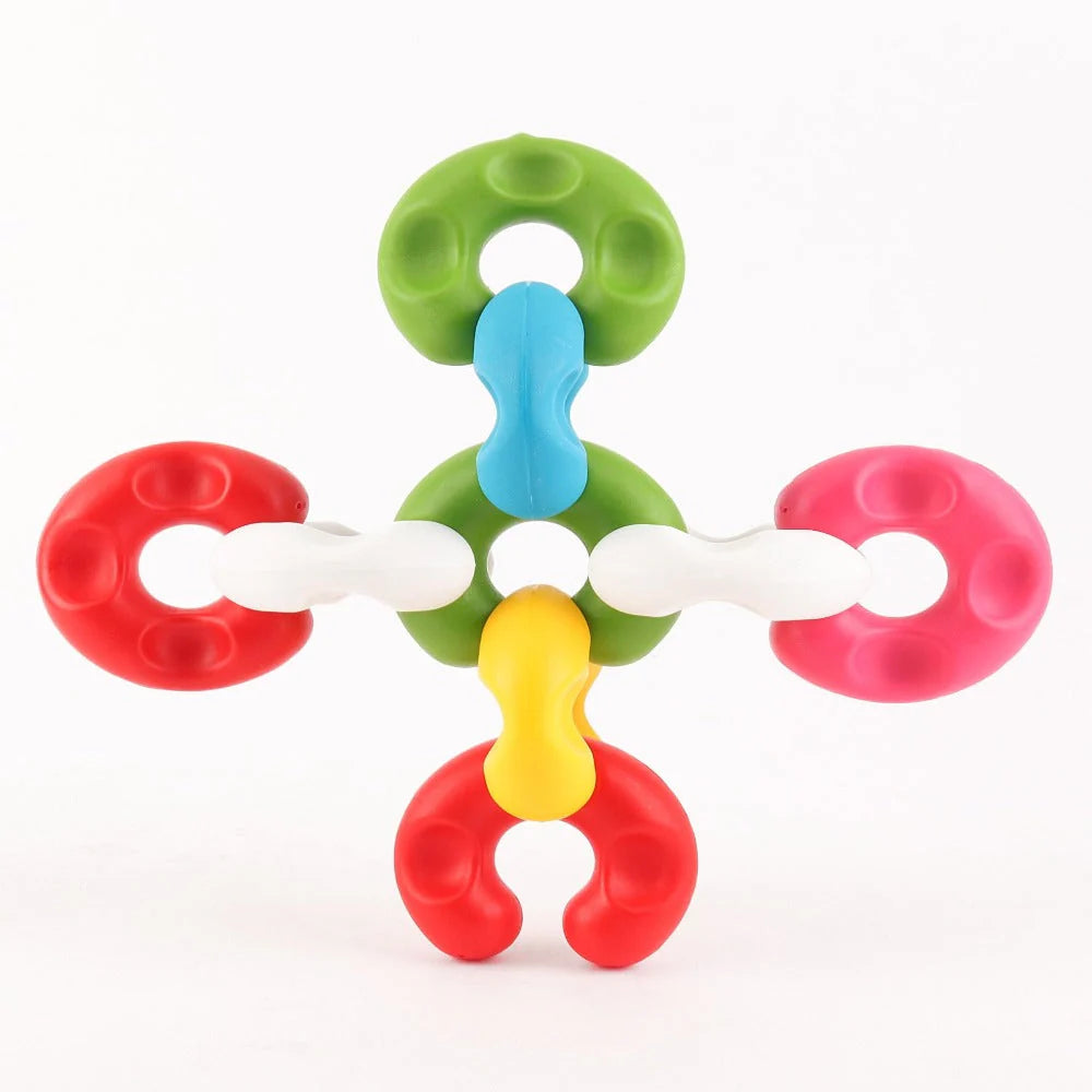 Giggles Pull Stack N Link Toy Set
