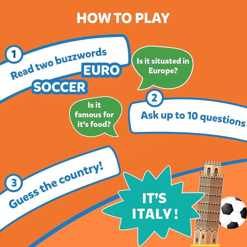 Skillmatics Guess in 10 - Countries of the World