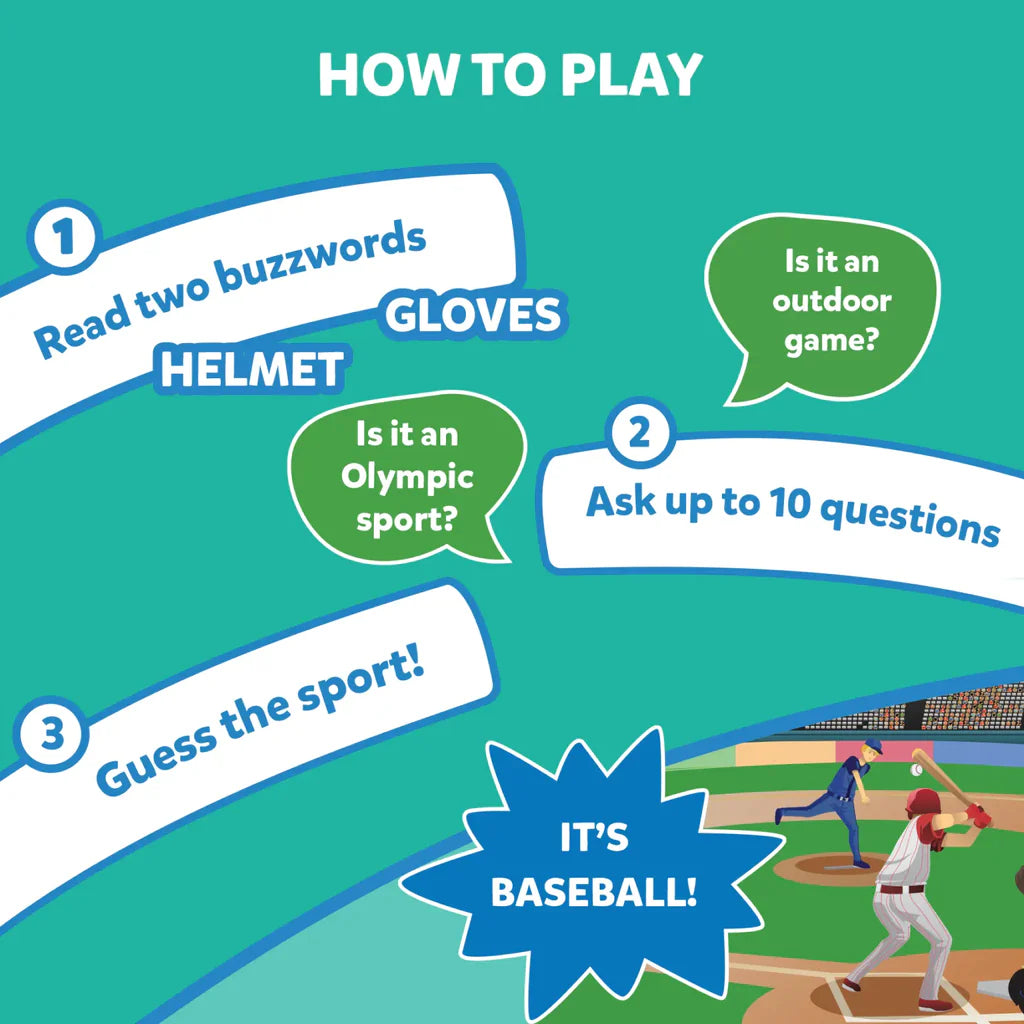 Skillmatics Guess in 10 - World of Sports