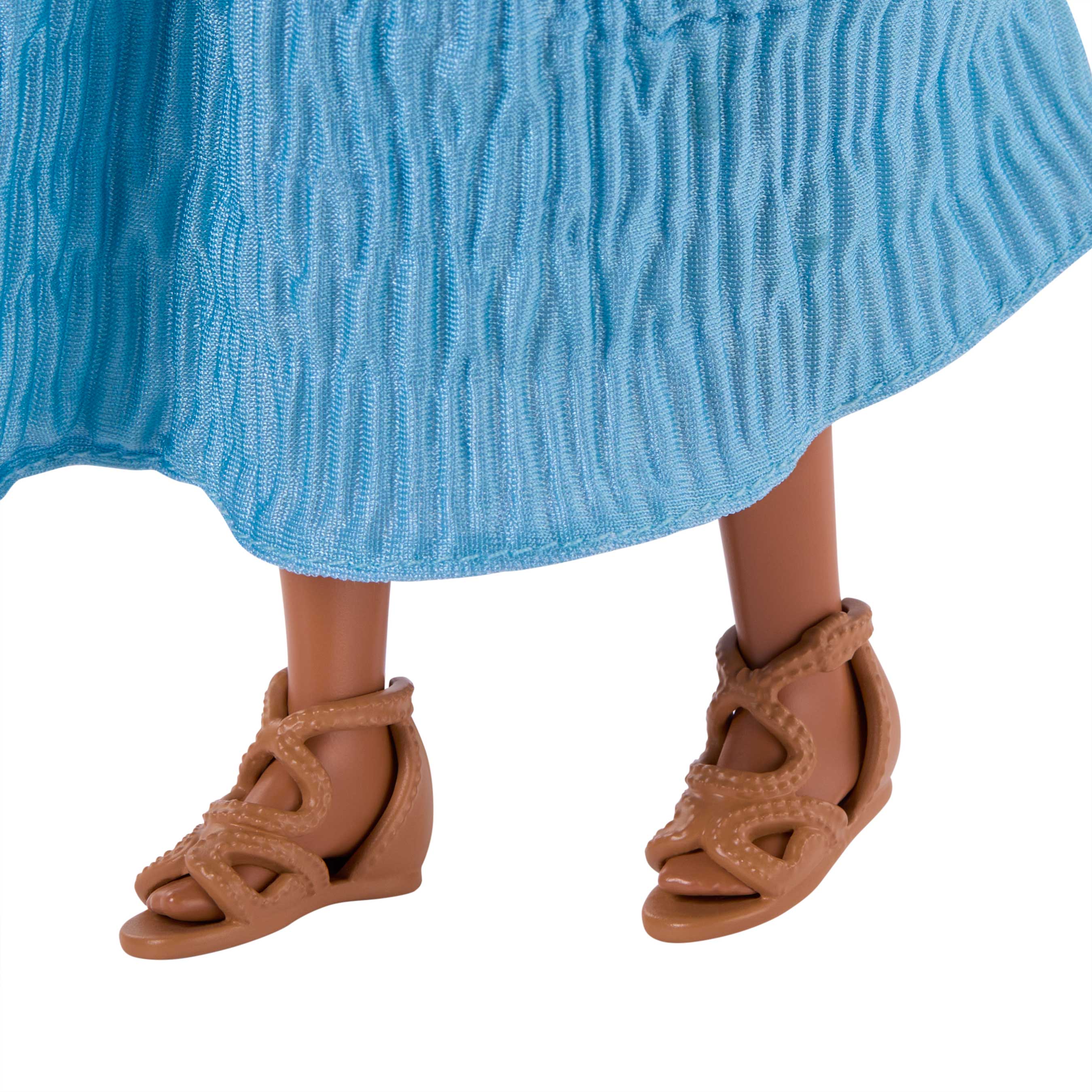 Disney The Little Mermaid Ariel Fashion Doll On Land In Signature Blue