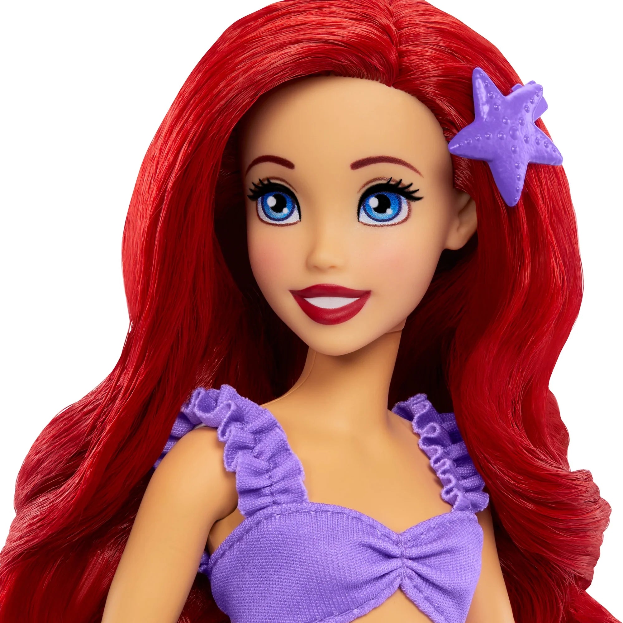 Disney Princess Ariel 2-in-1 Mermaid to Princess Doll with 2 Fashions and Accessories Inspired by the Disney Movies