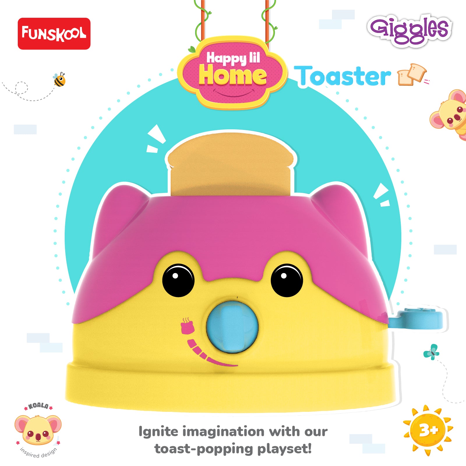 Giggles Happy Lil Home – Toaster