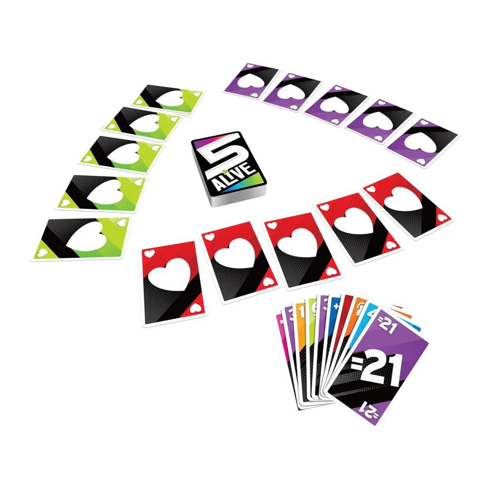 Hasbro 5 Alive Card Game