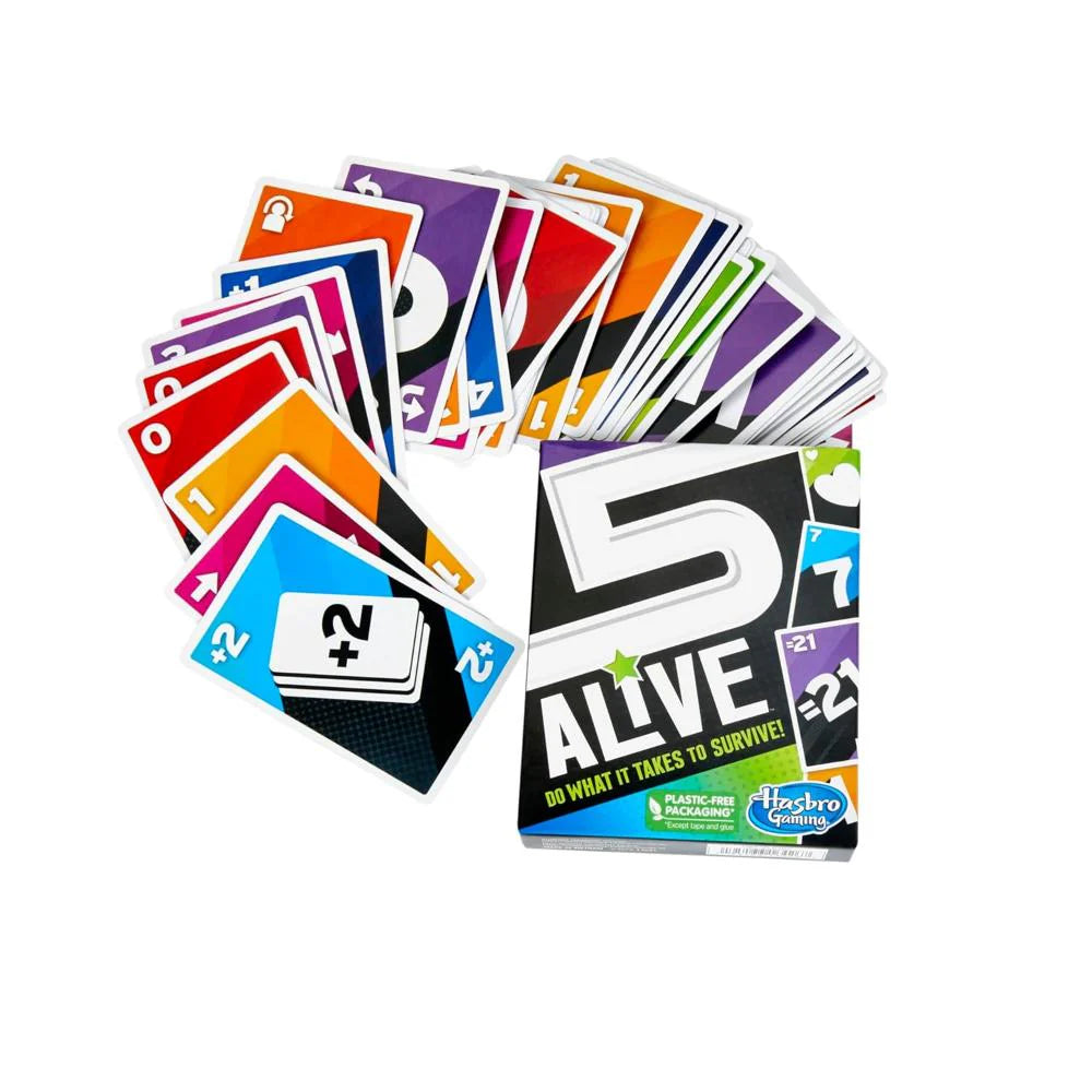 Hasbro 5 Alive Card Game