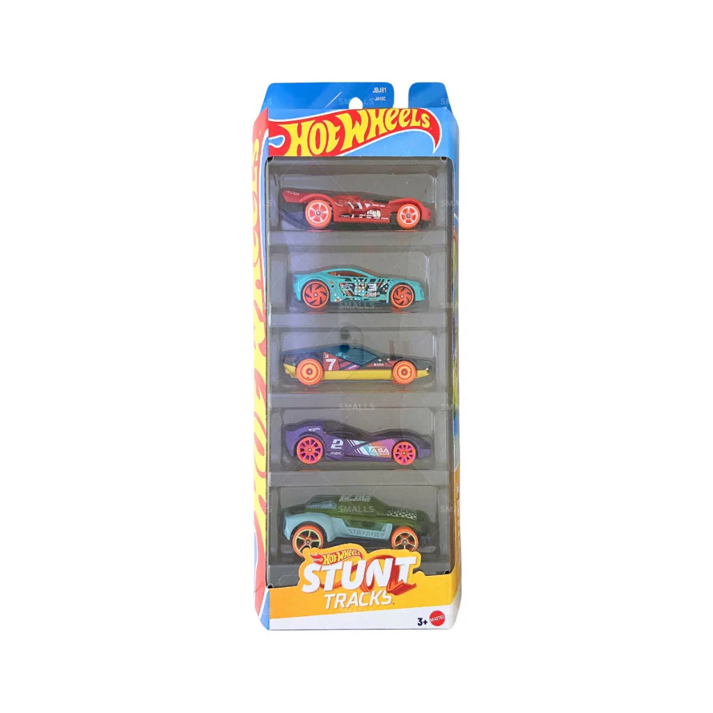 Hot Wheels 2025 1:64 Scale Diecast Cars - Pack of 5 (Assorted Pack)
