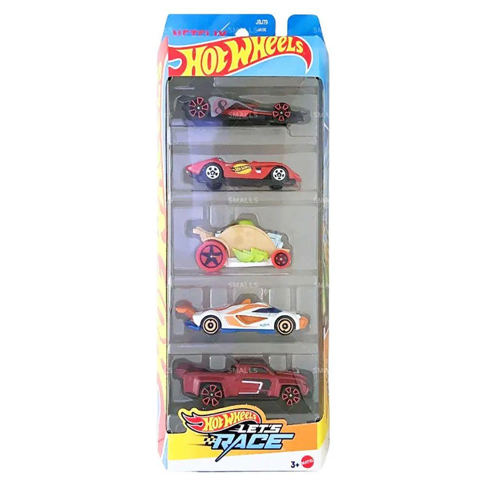 Hot Wheels 2025 1:64 Scale Diecast Cars - Pack of 5 (Assorted Pack)