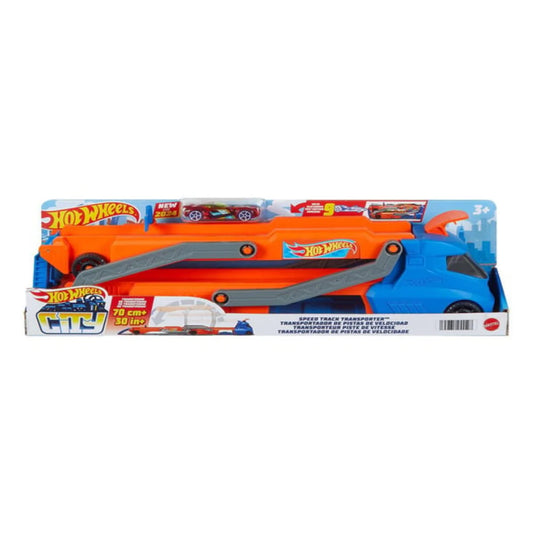 Hot Wheels Speed Track Transporter ECL Hauler HYT83