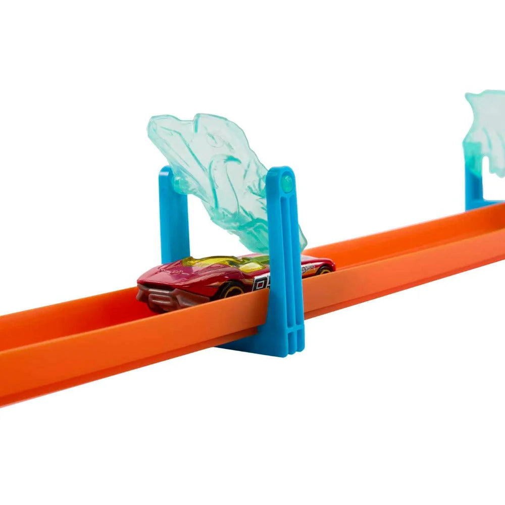 Hot Wheels Track Builder Ice Crash Pack HNJ66