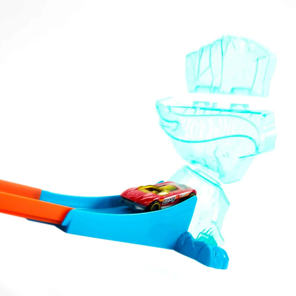 Hot Wheels Track Builder Ice Crash Pack HNJ66