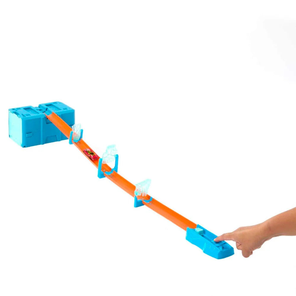 Hot Wheels Track Builder Ice Crash Pack HNJ66